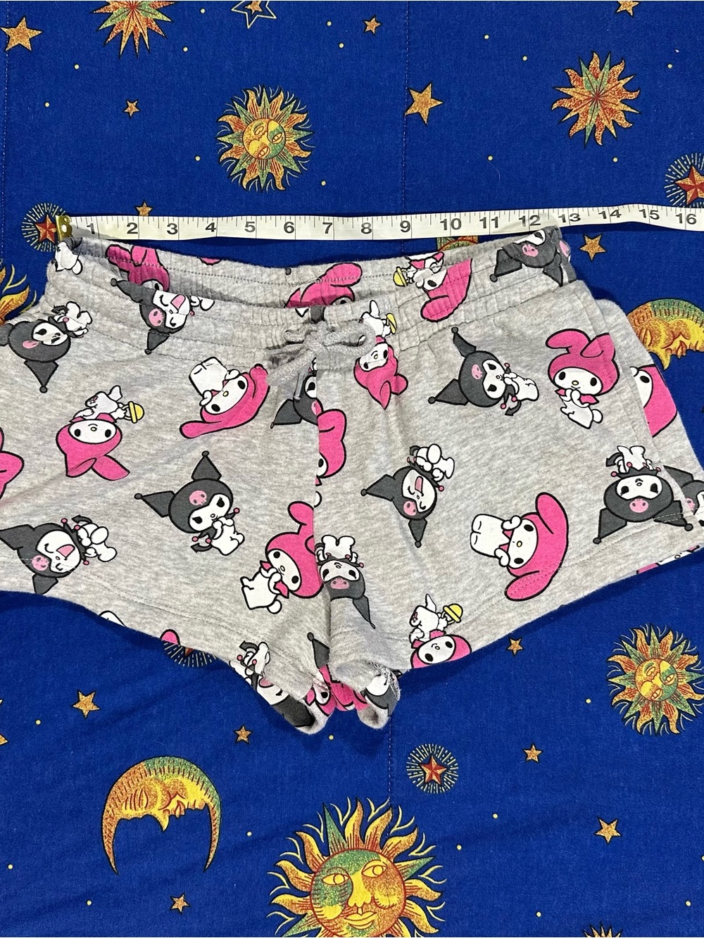 My Melody and Kuromi sweat shorts